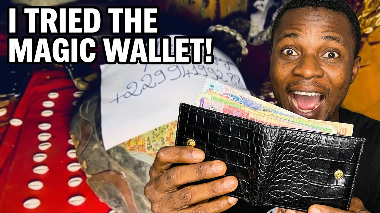 Portefeuille magique marabout